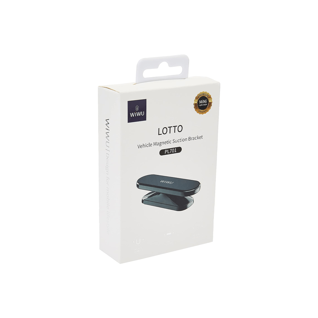 Wiwu PL701 Lotto Vehicle Magnetic Suction Bracket - Black in Qatar Wiwu PL701 Lotto Vehicle Magnetic Suction Bracket - Black in Qatar